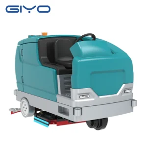 Factory Shopping Mall Airport Cinema Battery Powered Electric Scrubber Driving Ground Cleaning Equipment