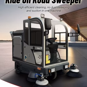 Diesel Ride on Sweeper Floor Wash Machine Road Sweeper Clean Machine Street Sweeper