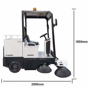 Efficient Electric Driveway Cleaner for Enhanced Street Maintenance