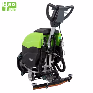 Haotian Classic Model Scrubber Drier Xd2a Walk Behind Mini Floor Scrubber Dryer
