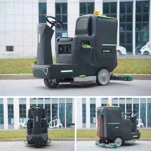 Professional Floor Cleaning Machine with Recovery Tank Solution Tank Advanced Features